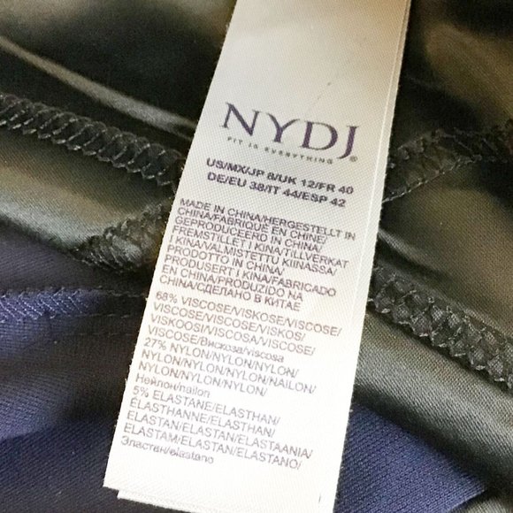 NYDJ NYDJ Navy Pull-On LiftXTuck Leggins 8 - Picture 7 of 10